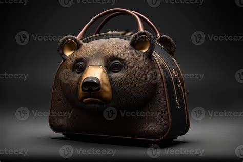 Bear shape fashion luxury bag illustration 23968699 Stock Photo at Vecteezy