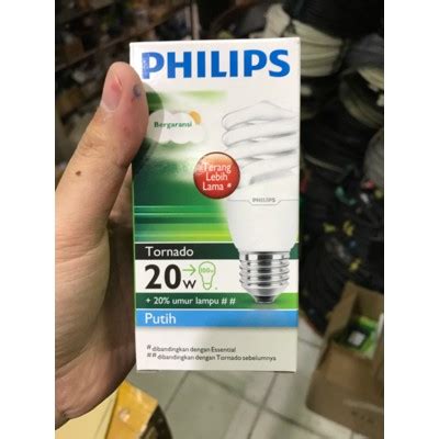 Jual Lampu Tornado Philips W W Watt Watt Shopee Indonesia