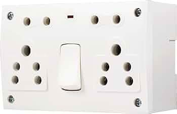 Duravolt Star A Non Modular Electrical Switch Socket Combined With