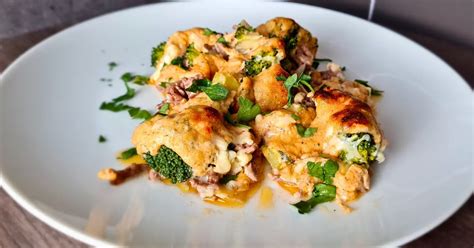 Keto Ground Beef Broccoli Casserole And Alfredo Sauce Recipe