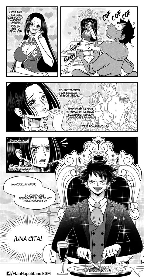 Flan Napolitano Hancock X Luffy Parte Porn Comic One Piece