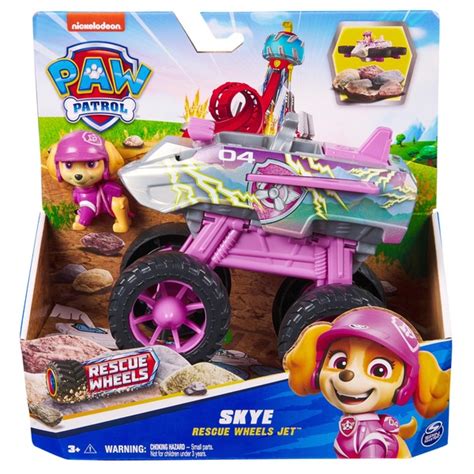 Paw Patrol Rescue Wheels Skyes Jet Smyths Toys Uk