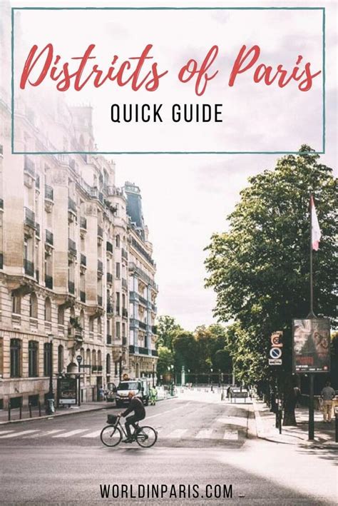 Paris Arrondissements Guide Paris Districts Explained World In Paris