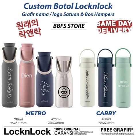 Jual Lock N Lock Termos Hot Cool Metro Tumbler Ml Double Wall