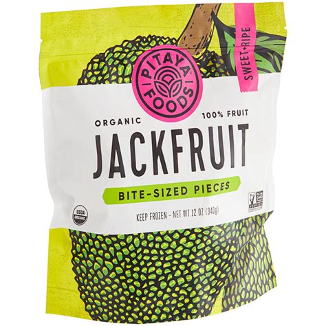 Pitaya Foods Iqf Organic Jackfruit Pieces 12 Oz 8case