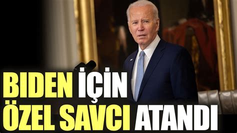 ABD Başkanı Biden ın gizli belgeleri için özel savcı atandı