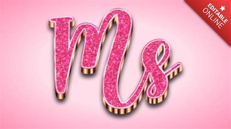 ms text effect generator