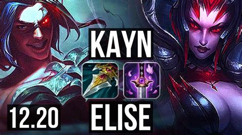 Kayn Vs Elise Jng 1713 69 Winrate Legendary Kr Diamond 12