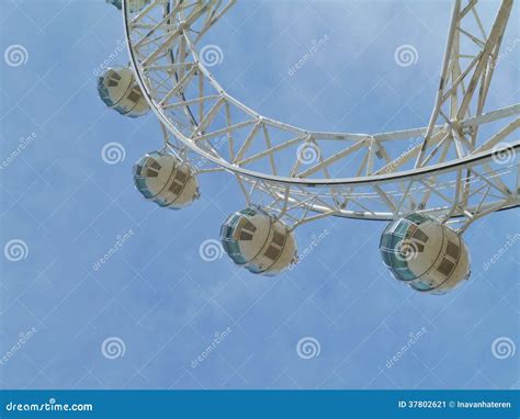 melbournestar wheel stock image image  landmark