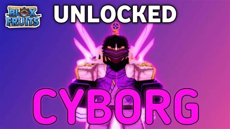 Unlocked The Cyborg Race In Blox Fruit YouTube