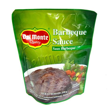 Delmonte Saus Barbeque Pouch Gram Tasya Kitchen Shopee Indonesia