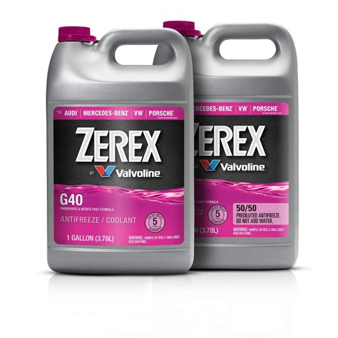 Nước Làm Mát Zerex G40 Màu Hồng Xe Bmw Mercedes Benz Porsche Và Vw