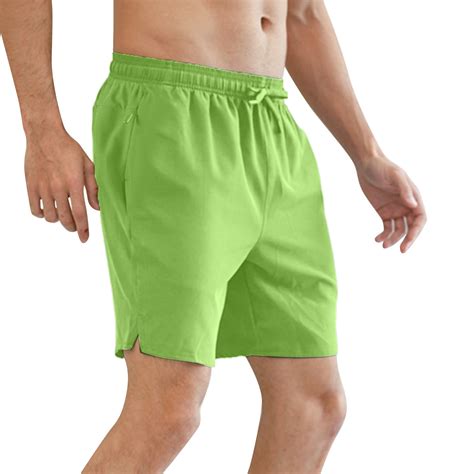 Ramiter Shorts Men Mens Summer Leisure Peach Skin Waterproof Lace Up Pocket Hot Spring Holiday