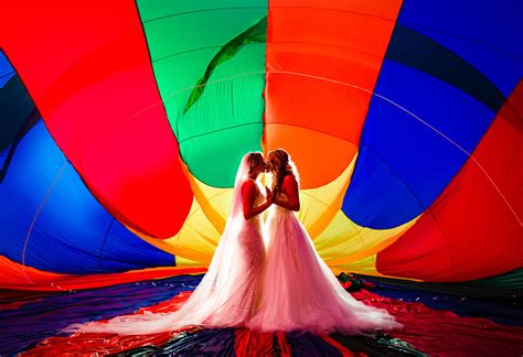 This Travel Inspired Hot Air Balloon Elopement Will Seriously Lift Your Heart