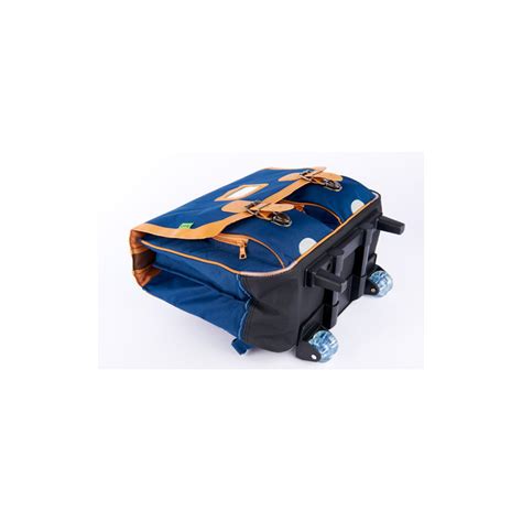 Tann S Trolley Classic Cartable 41 Cm Blue