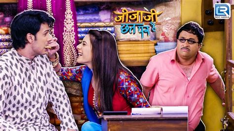 इलाइची कर रही है जीजाजी से Flirt Jijaji Chhat Par Hai Comedy Serial Full Episode Hd Youtube