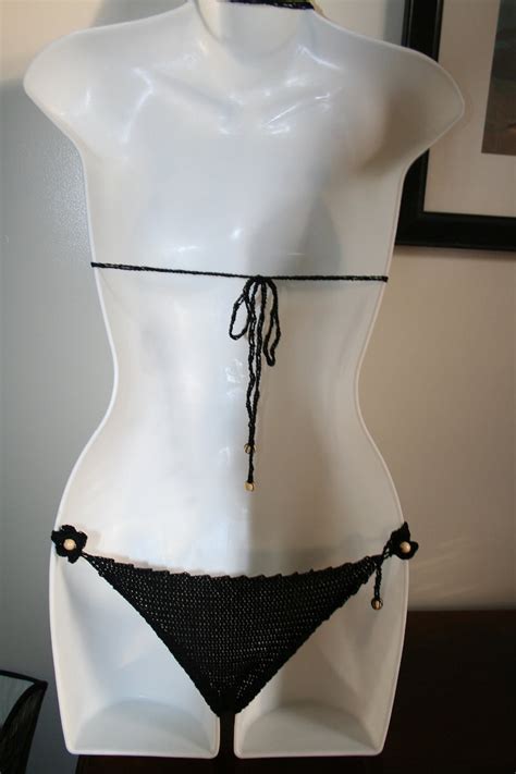 Sexy Cotton Bikini By Pescado On Etsy