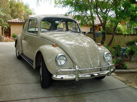 SOLD L620 Savanna Beige 67 Beetle 1967 VW Beetle Volkswagen