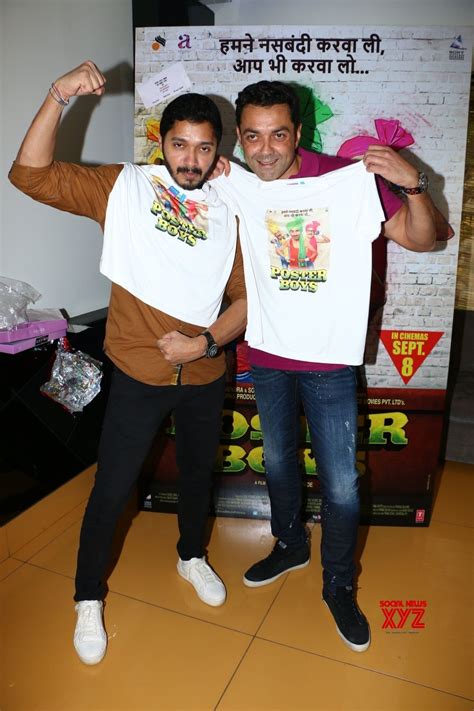 Mumbai: "Poster Boys" promotions Shreyas Talpade, Bobby Deol - Social ...