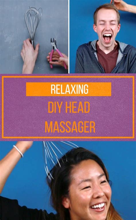 This Diy Head Massager Is So Easy To Make It Will Give You Chills Head Massage Diy Massage