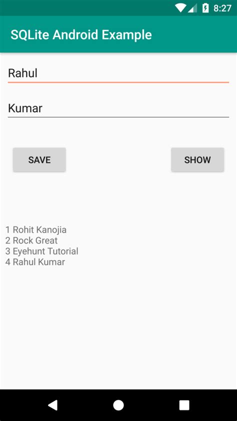 Sqlite Database In Android Kotlin Example Tutorial Eyehunts