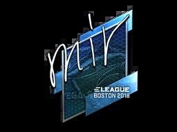 Mir Foil Boston 2018 CSGO Sticker Price CS GO Captain