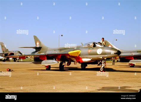 Swiss Air Force Hawker Hunter Mk 58A J 4029 Msn 41H 697396 De L