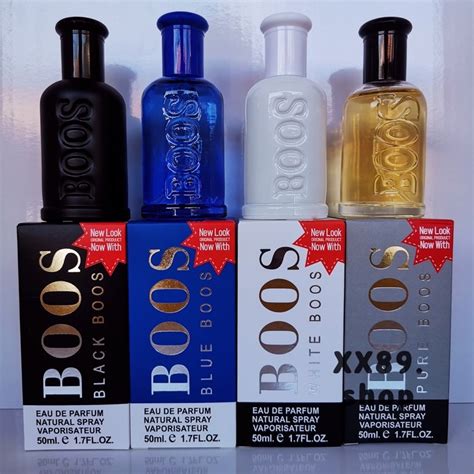 BOOS PERFUME EAU DE PARFUM NATURAL SPRAY VAPORISATEUR 50ml Black Blue