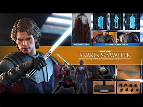 Энакин Скайуокер По Войне Клонов От Hot Toys Распаковка Редкой Фигурки По Звёздным Войнам