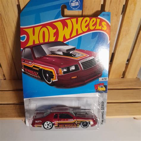 Ford Thunderbird Pro Stock 86 Hot Wheels Car Toy Sealed Package Etsy