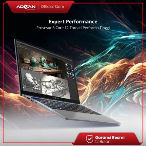Jual Advan Laptop Workplus Amd Ryzen 5 6600h 14 Fhd Ips 16gb 512gb Win