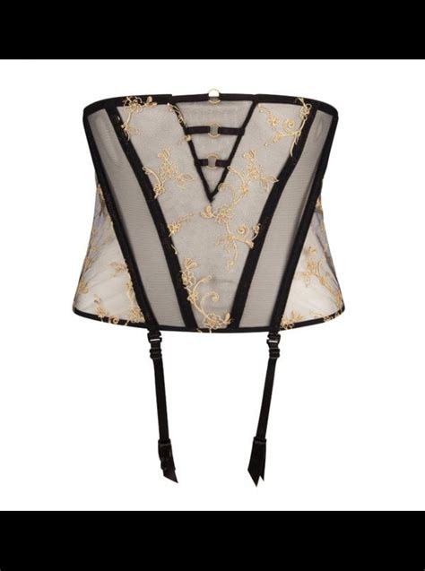 Lise Charmel Deesse En Glam Waspie Suspender Belt Honeys Lingerie Boutique