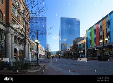 A View Of Regina Canada Downtown Stock Photo Alamy