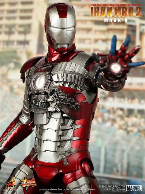 Iron Man Mark V Hot Toys Movie Masterpiece Photos The Toyark News