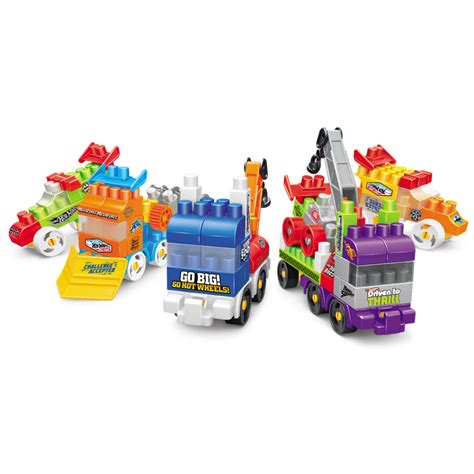 Детский развивающий конструктор Bauer Набор из 5ти машин Hot Wheels в коробке Все включено 3