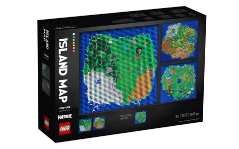 ArtStation - LEGO - Fortnite - Island Map Mosaic Concept