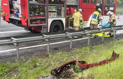 Zwischen Koblenz und Trier Autofahrerin überschlägt sich mit Wagen