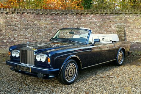 Classic 1987 Rolls Royce Corniche Ii Convertible For Sale Dyler