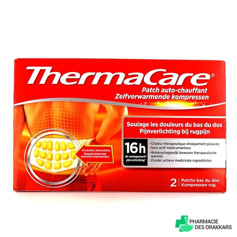 Thermacare Patch Auto Chauffant Bas Du Dos