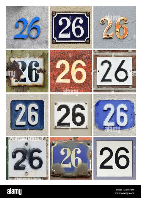 number twenty  cut  stock images pictures alamy