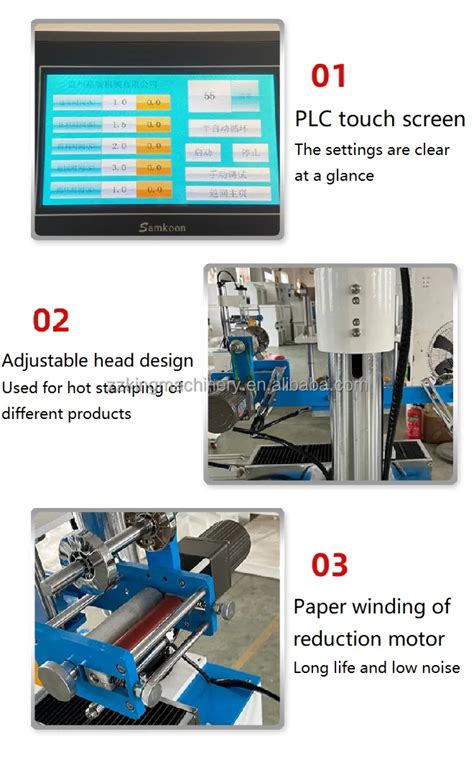 Hot Stamping Machine For Cosmetic Bottles Easy Efficient