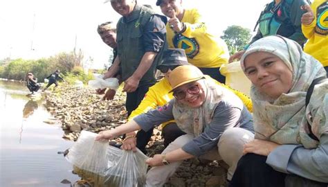 Dinas Perikanan Kabupaten Sukabumi Tebar Puluhan Ribu Benih Ikan Di