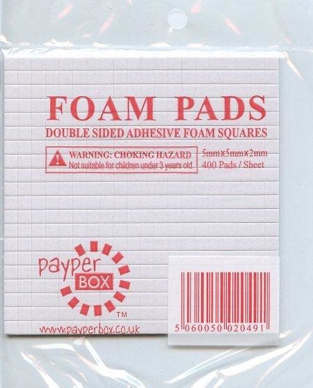 Foam Sticky Pads 5mmx5mmx2mm Samantha K Tssamantha K Ts