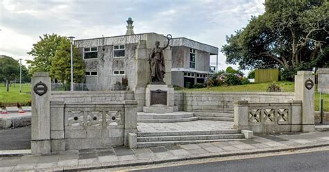 Sex Offender Graffitied Prominent War Memorial In Plymouth Plymouth Live