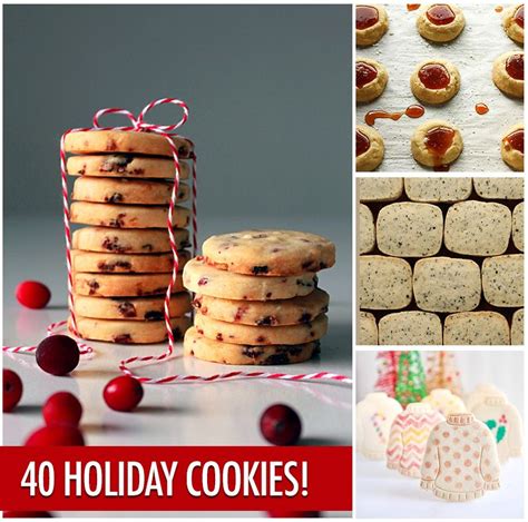 The Ultimate Holiday Cookie Recipe Swap 40 Recipes Cookies Recipes