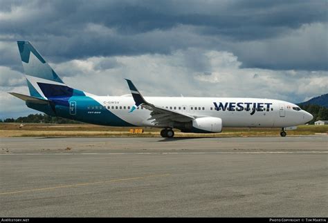 Aircraft Photo Of C Gwsv Boeing Ct Westjet Airhistory Net