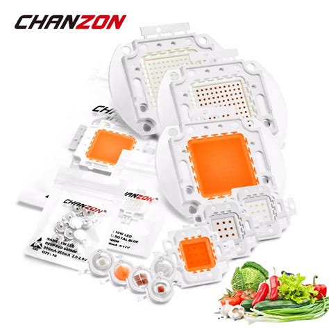 Chip Led De Alta Potencia De Espectro Completo Luz Para Cultivo De