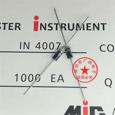 5PCS/lot 1N4007 IN4007 LN4007 DO 41|Arrancadores| - AliExpress