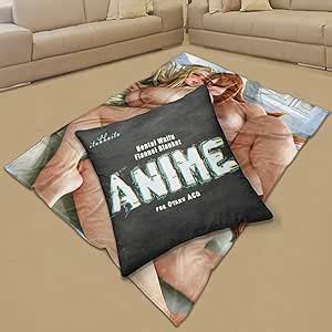 Itakkaito Ecchi Anime Girls Throw Soft Cozy Blanket Sexy Waifu Lesbians Hentai Anime Ass