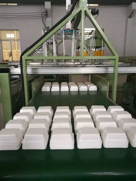 Ps Eps Polystyrene Foam Thermocol Plate Take Away Food Box Machine